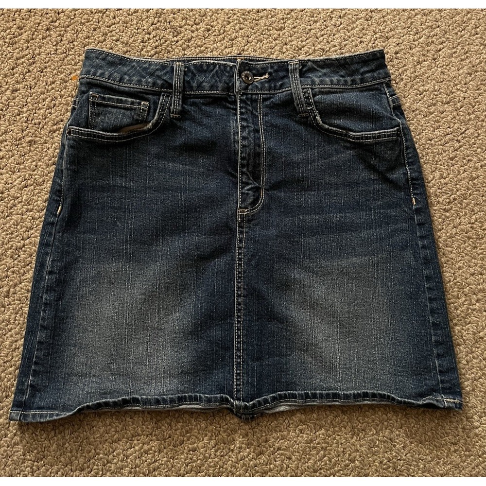 Arizona Jean Co‎ Womens 5 Denim Mini Skirt Blue Jean Y2K Casual